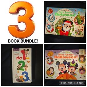 Disney Colorful Baby Book Trio